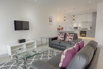 serviced apartment east london